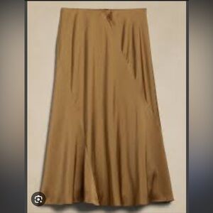 Banana Republic Satin Skirt